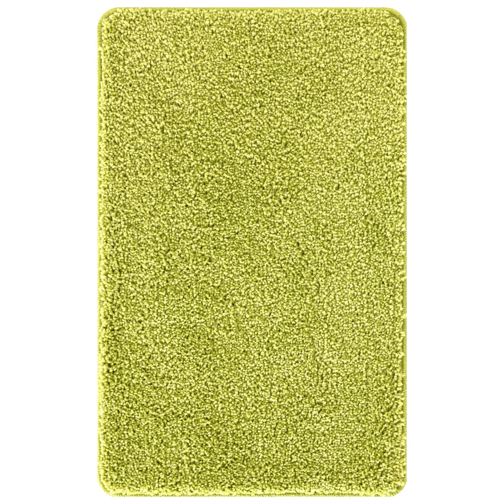 Set di 2 tappetini da bagno  Verde in polipropilene antiscivolo