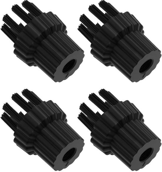 Set di 4 pennelli in nylon per pulire H20 X5 stufe a vapore