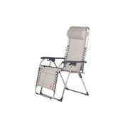 Fauteuil d'extÃ©rieur pivotant relax - MOVIDA - Taupe