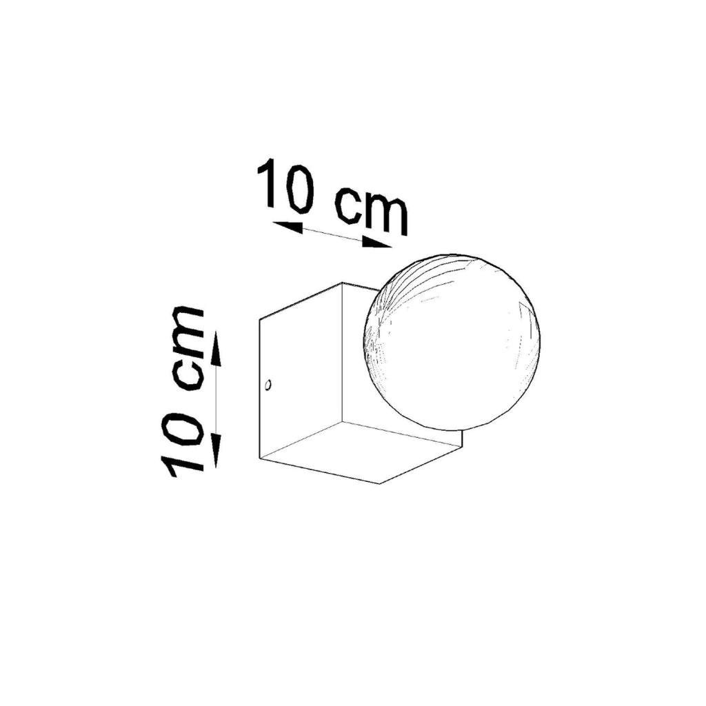 Applique da parete DORMA in legno chiaro E27 Pure Lume