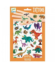 50 tatuaggi Dinosauri ,Djeco,Eta 3+