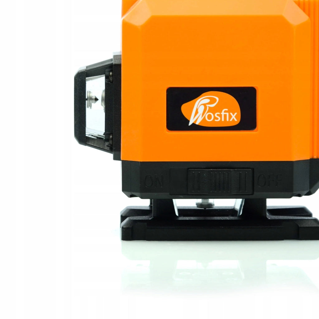 Livella Laser Rosfix Orange Tiger ROT12L – 12 Linee, 360° | IP54, -5°C a 50°C | Set con Occhiali Protettivi e Guanti