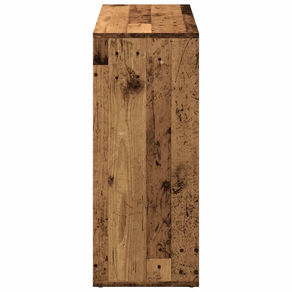 vidaXL Libreria Divisorio Legno Vecchio 69,5x29x69,5 cm in Truciolato