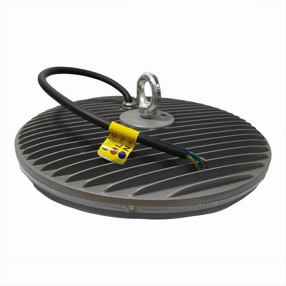 Trade Shop - Faro Led Slim Industriale 150w Ufo Lampada Riflettore Ip65 Luce Fredda He02-150w -