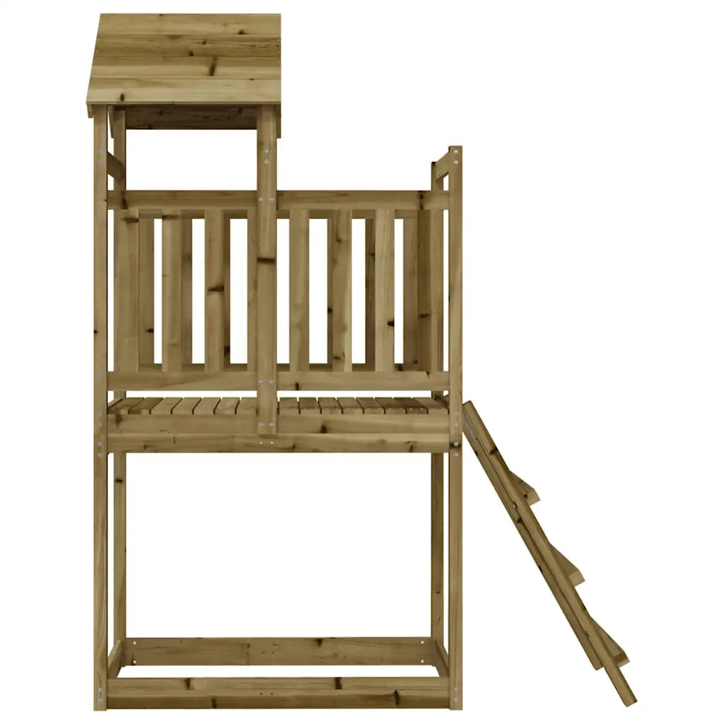 Set da Gioco da Esterno 53x110x214 cm Legno di Pino Impregnato CFW9258441