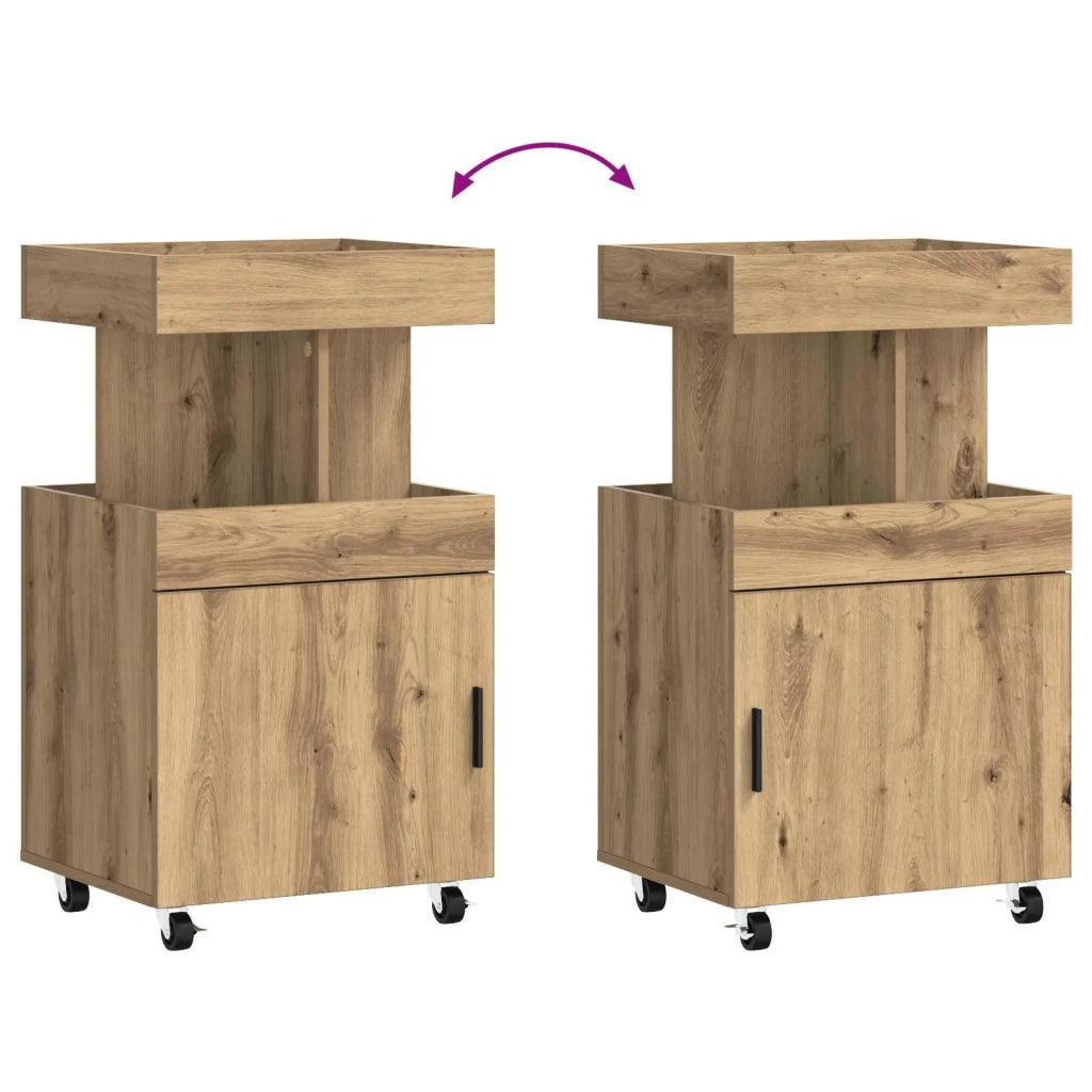 Carrello da Bar Rovere Artigianale 50 x 41 x 89 cm 8015681