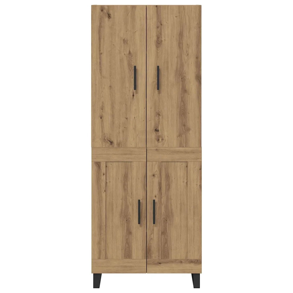 Credenza 2 pcs Rovere artigianale 69,5 x 34 x 180 cm 3416038