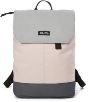 Borsa da Spalla per Donna - Zaino per Giornata - Borsa per Laptop per Donne - Borsa Antifurto per Scuola, Università, Lavoro (Rose su Roccia)