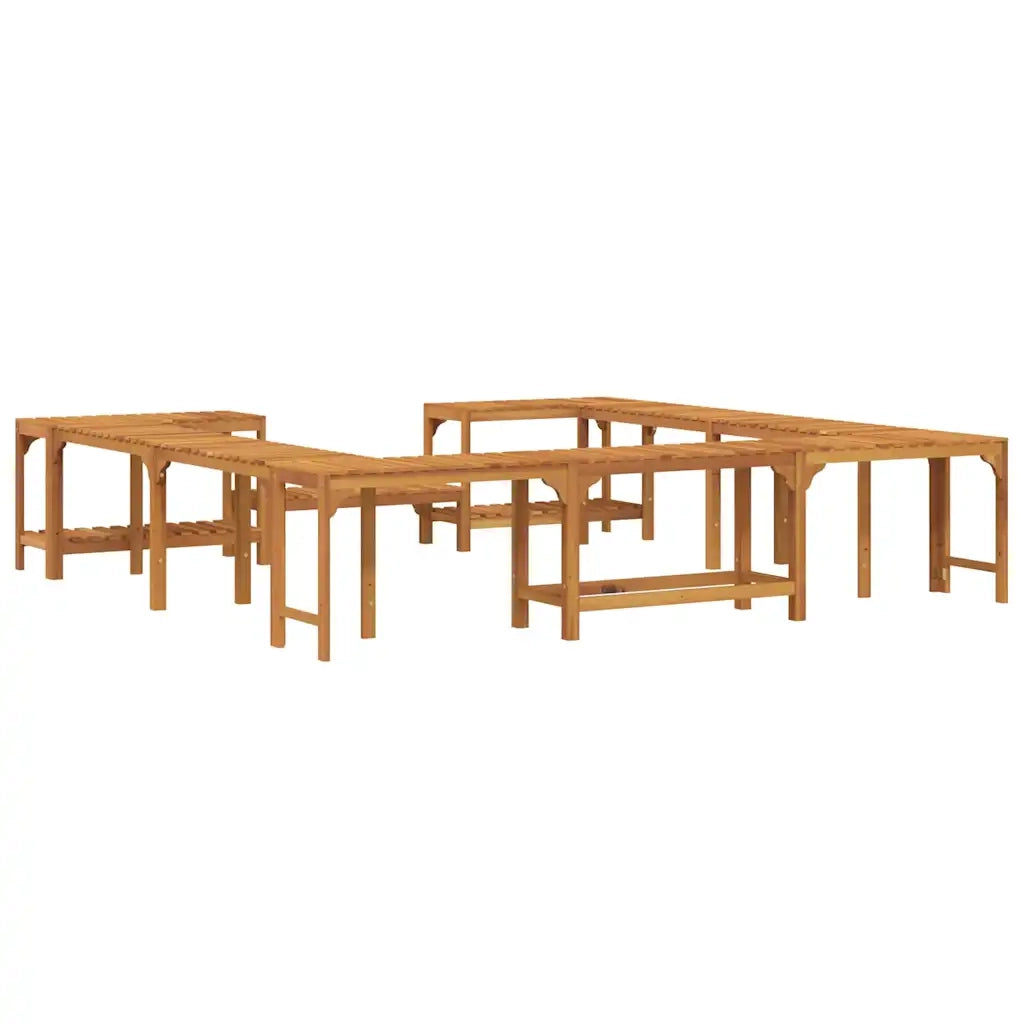 vidaXL Circonferenza per Vasca Idromassaggio Marrone 250 x 250 cm