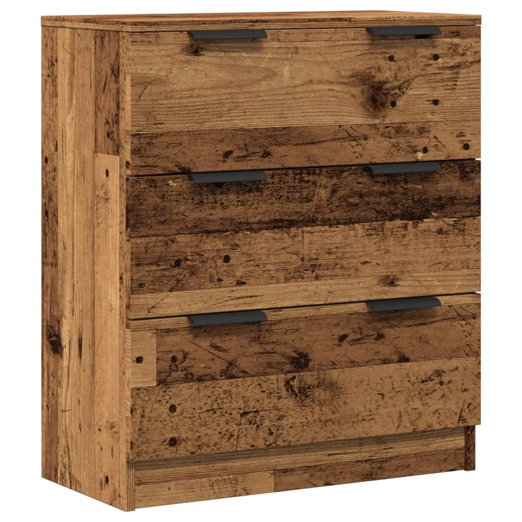 Buffet credenza cassettiera armadio mobile contenitore organizer cucina soggiorno salotto legno vecchio 60 x 30 x 70 cm legno ingegnerizzato marrone 02_0036602