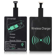 Caricatore wireless - Micro USB e Type C - Adatto per ricarica rapida - Adatto per smartphone - Ricarica wireless - Ideale per uso domestico e...
