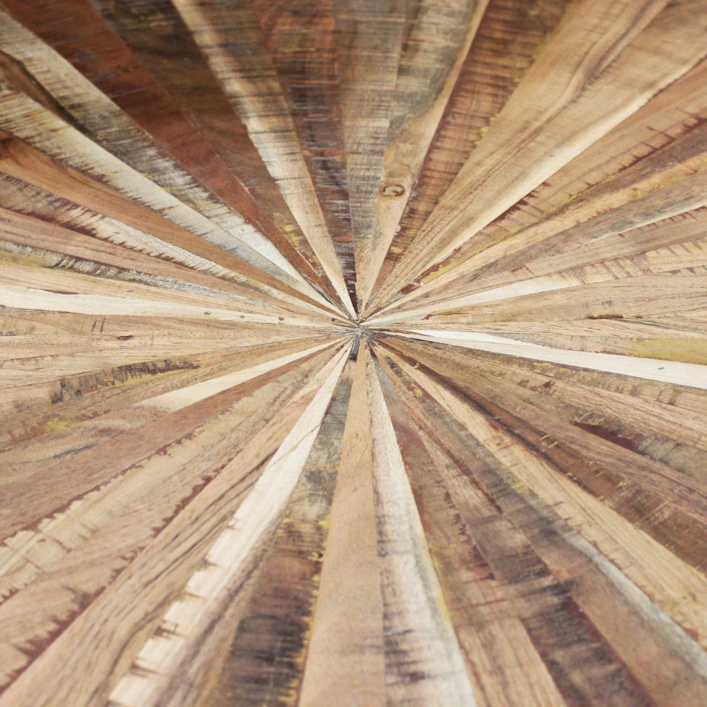 Tavolo da pranzo ovale in legno di acacia 220x100 cm - ATTICO