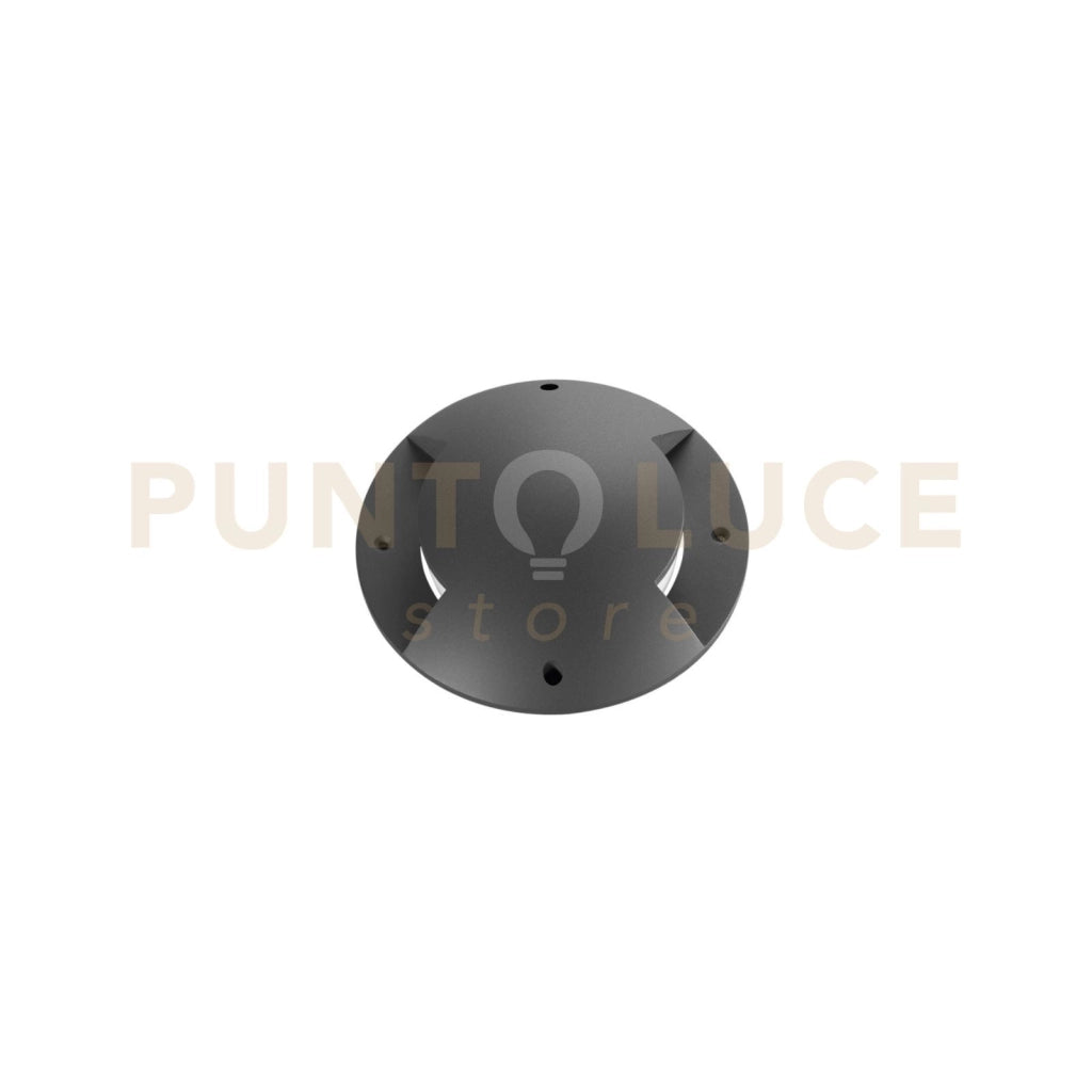 SEGNAPASSI CALPESTABILE LED GROUND ANTRACITE 12W 1460LM CCT3000K / 4000K  2 FASCI DI LUCE IP65 21X5,4CM