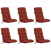 Cuscini per Sedia Alta in 6 Pezzi VIANEN 6 pcs 100% Poliestere 953772