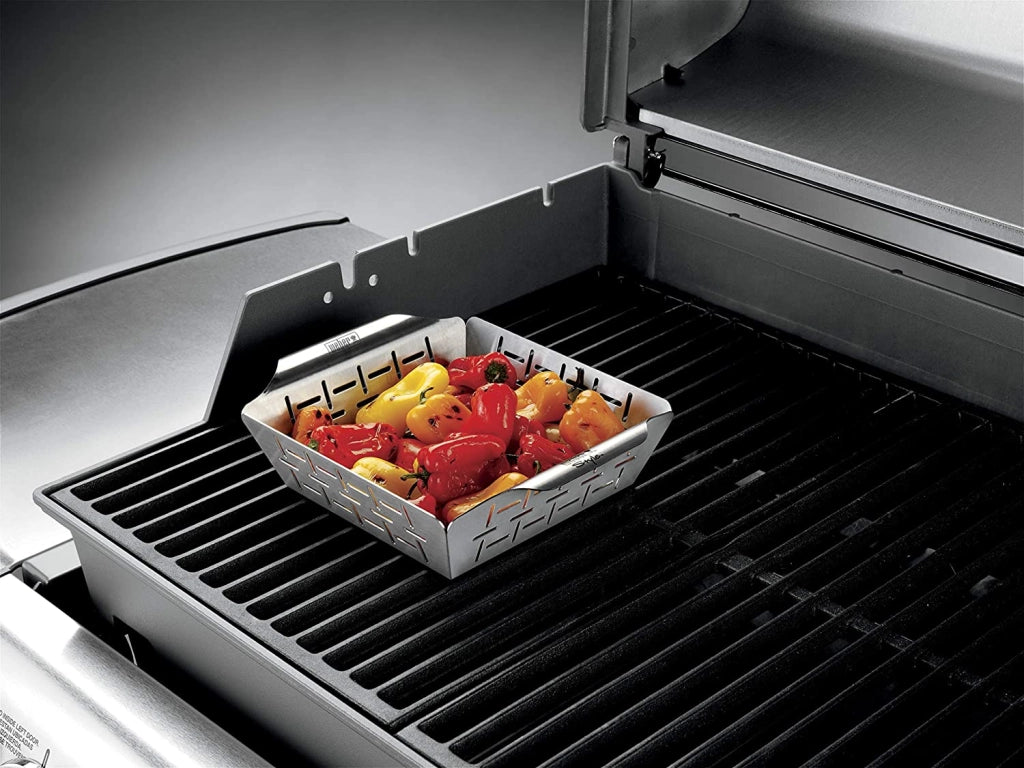 Vassoio Cesto Delux per Verdure Barbecue Gas o Carbone Weber 6481