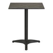 Tavolo Bistro 1, Nero, Metallo, 60x60x73 cm