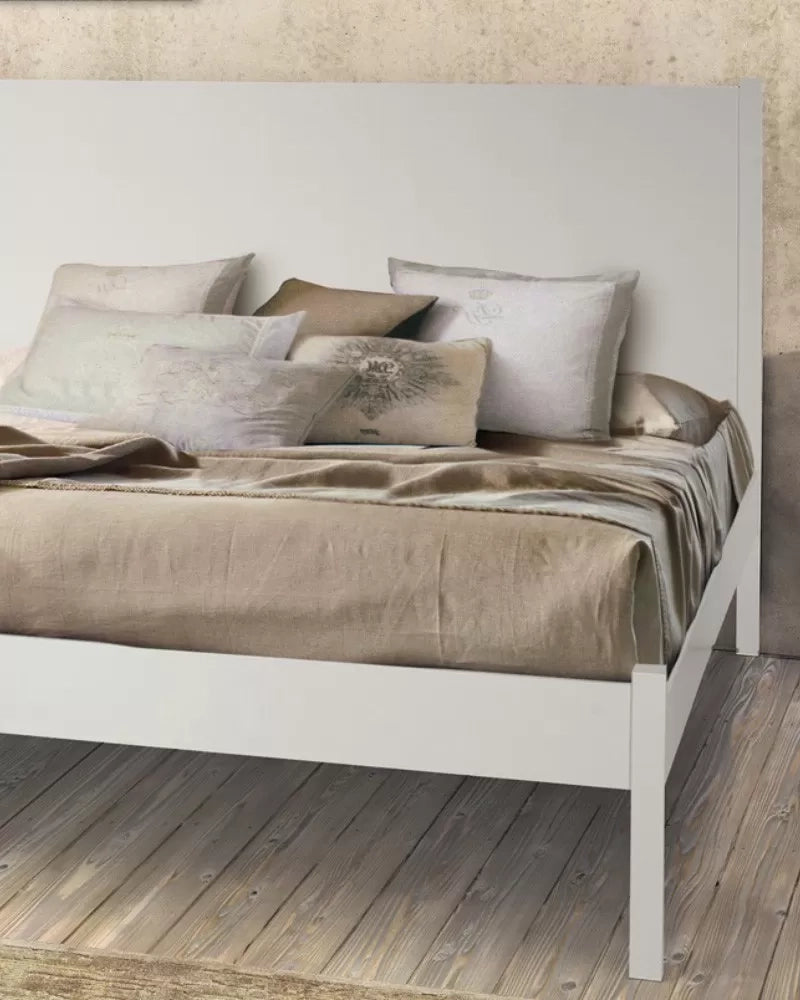 Letto schabby chic matrimoniale 174 x 212 x 115 h (735) - Mobili 2G