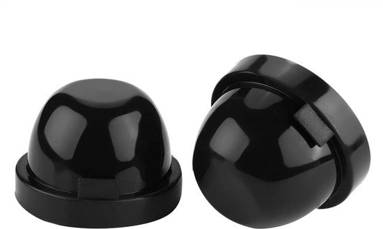 Copertura di protezione contro la polvere 2 pezzi - Coperture per punti di illuminazione del soffitto - Copertura di sigillatura - Impermeabile - Resistente ai shock - 75 mm - Copertura di protezione