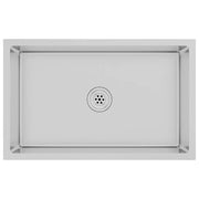 Lavello da Cucina Lavorato a Mano-Lavandino-Lavabo in Acciaio Inox 172408