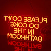 Tavolo Neon Ruggente per Decorazione di Parete Bagno Camera da Letto Home Club Festa Regalo