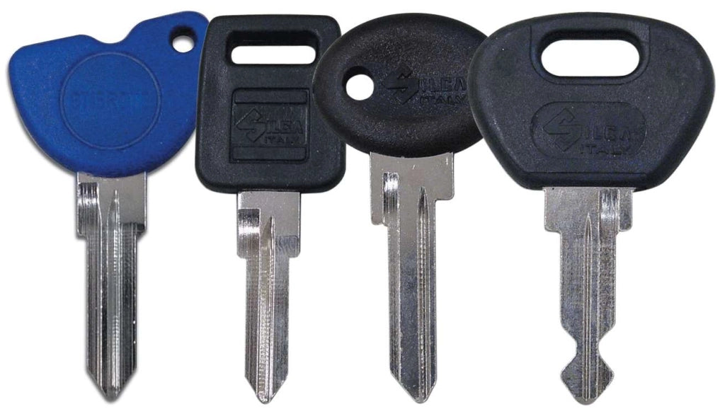 Chiave Auto Lancia GT18RBP Silca Acciaio Nichelato 5 Pezzi