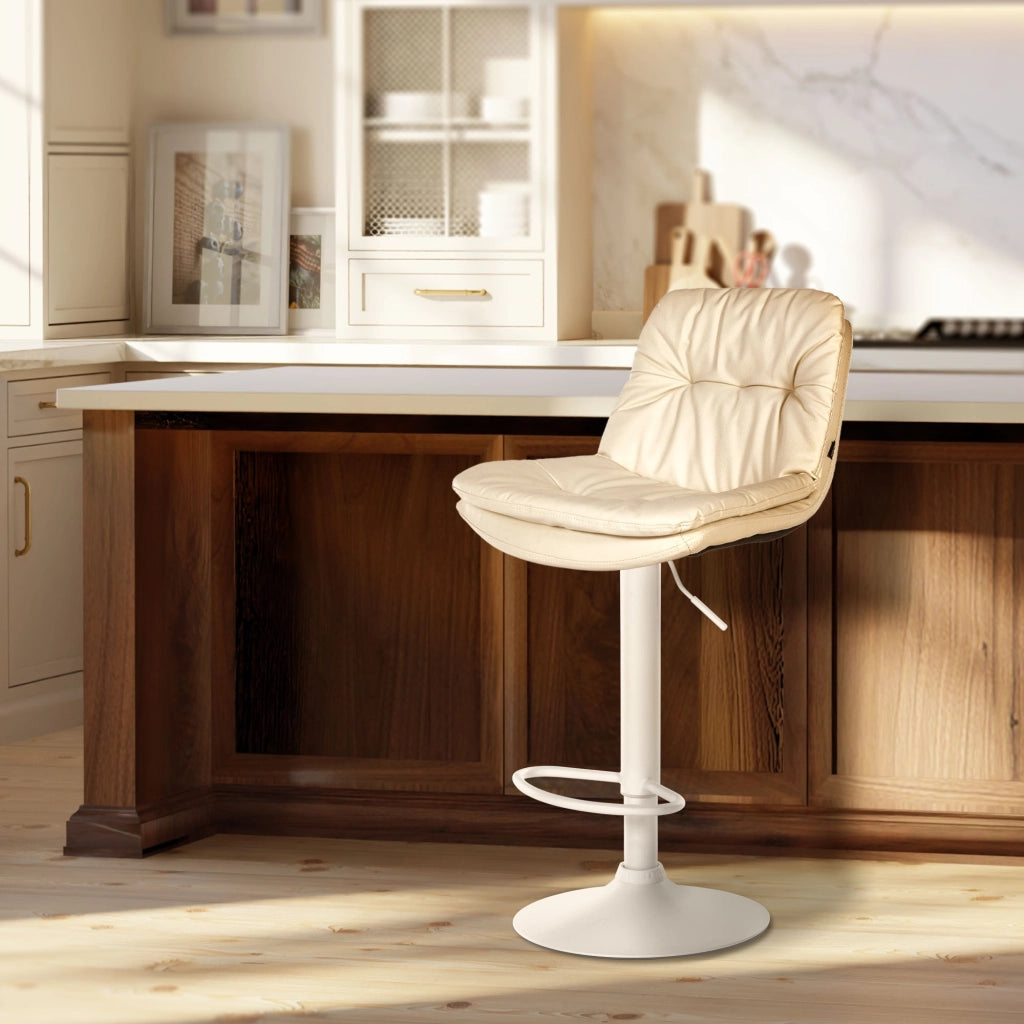 Barhocker Laurel Kunstleder weiЯ