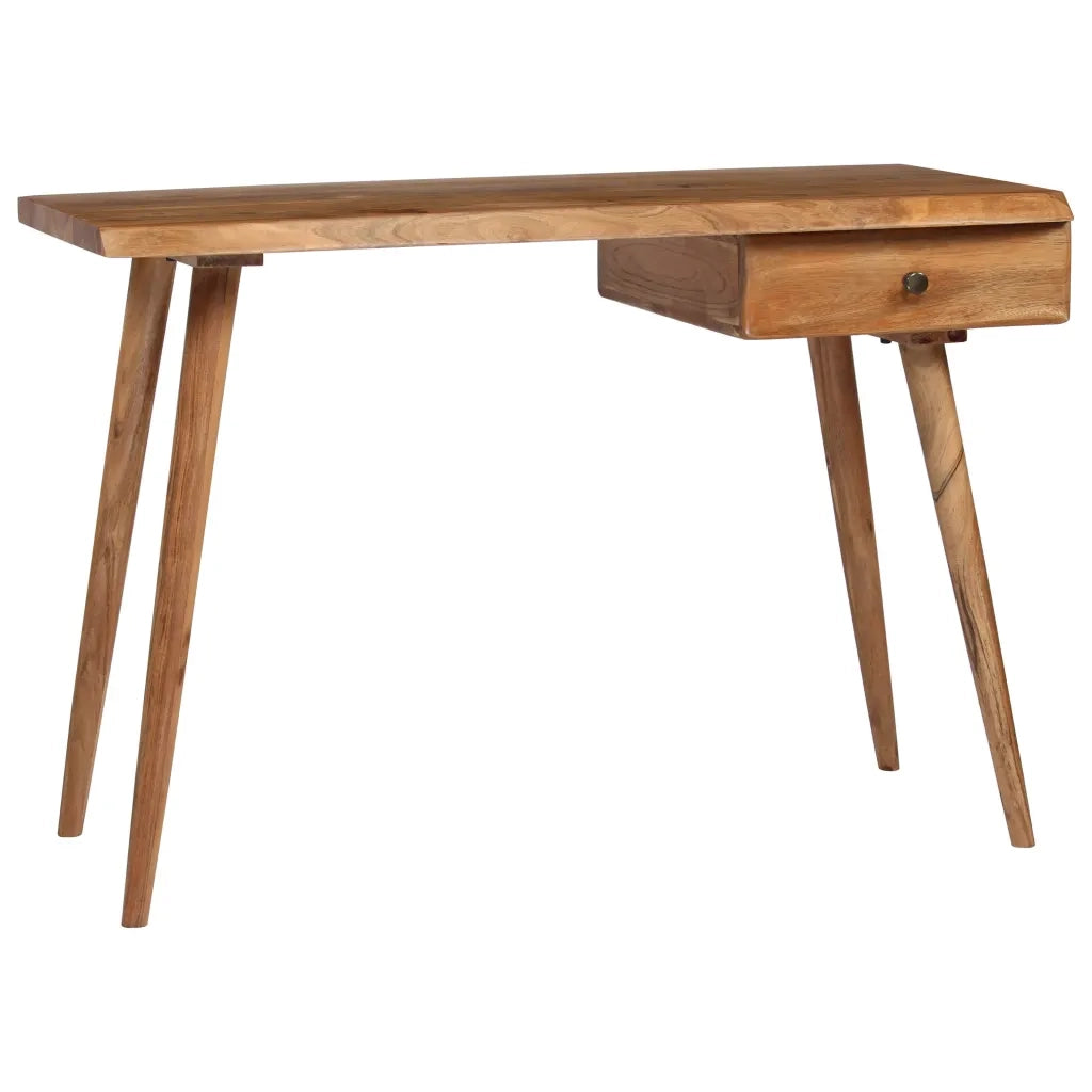 Scrittoio in Legno Massello di Acacia 110x50x76 cm cod mxl 70860