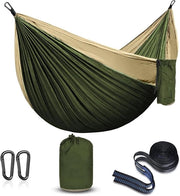 Paracadute da Campeggio Portatile per Escursioni all'Aperto Viaggi e Campeggio - Khaki/Verde Militare