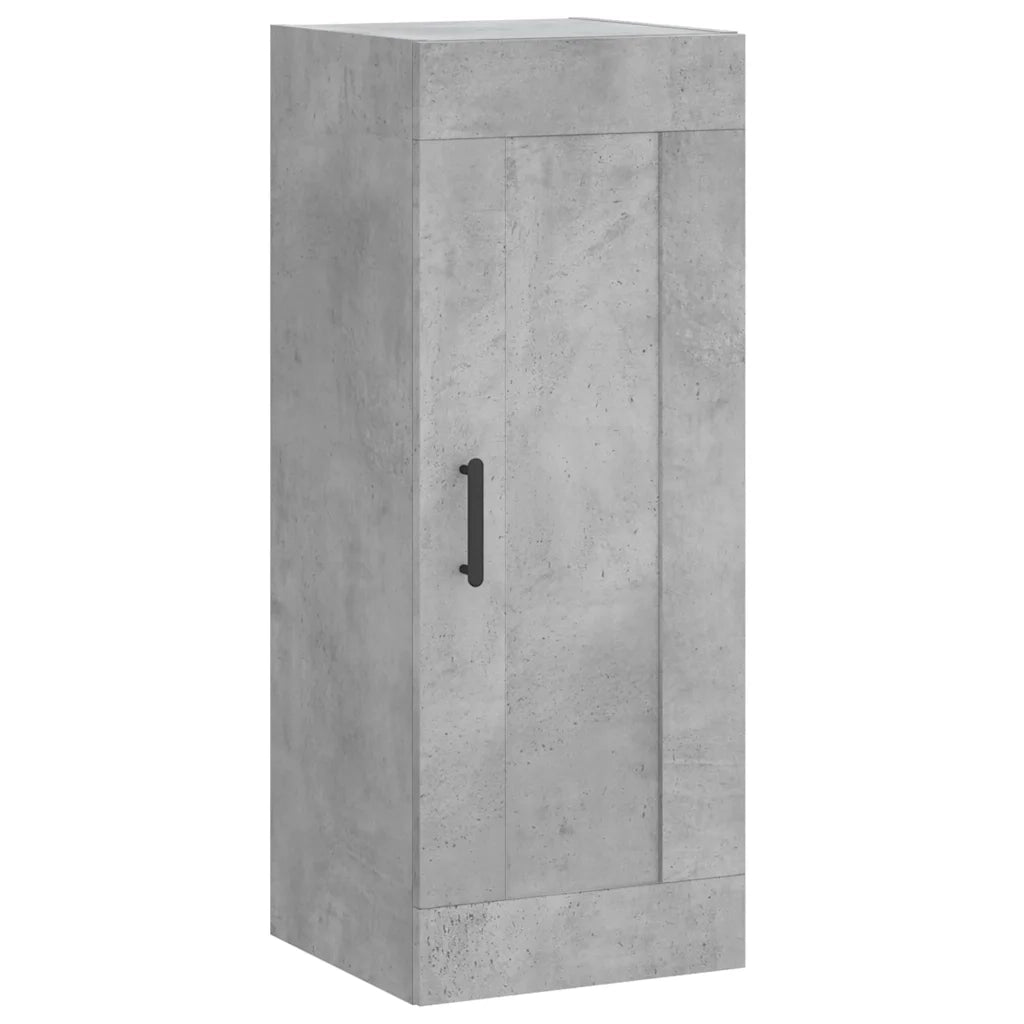 Credenza Grigio Cemento 34,5x34x180 cm in Legno Multistrato 3200141