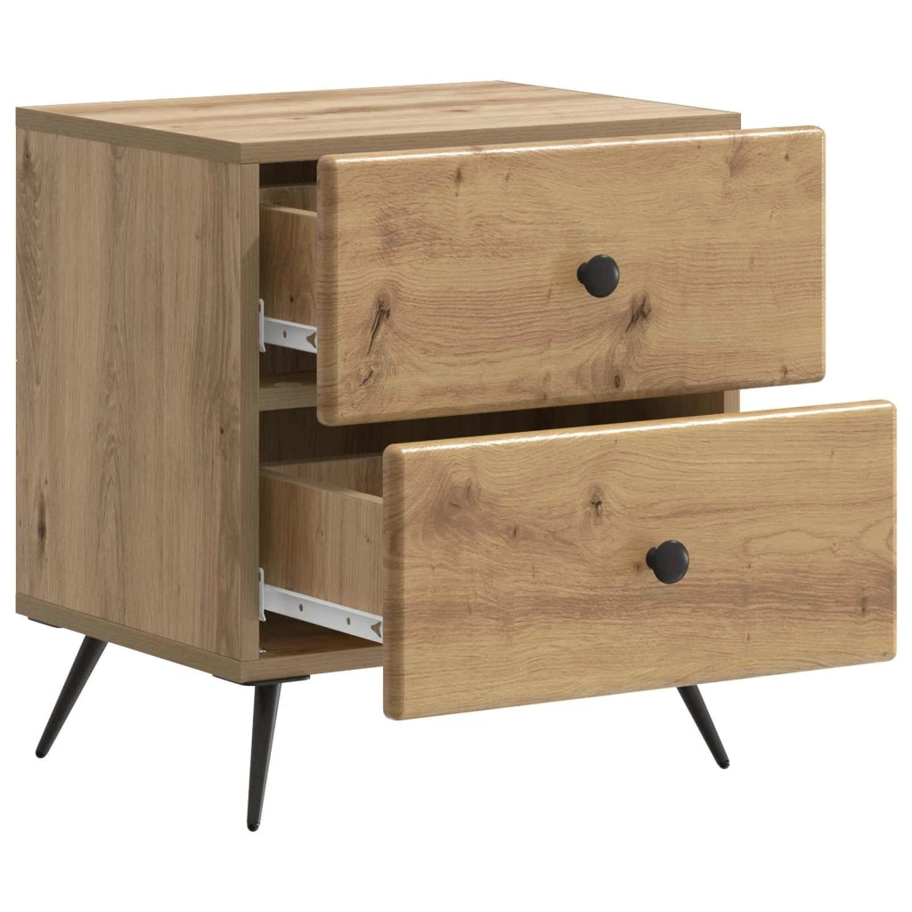 Armadio da Notte Rovere Artigianale 43 x 34,5 x 47,5 cm 895463