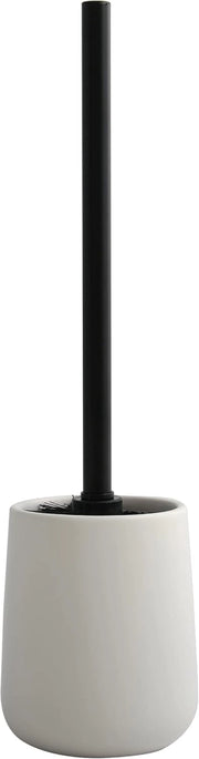 PORTA SCOPINO MAONIE CON SUPPORTO IN CERAMICA- Bianco-nero- SPIRE- pezzi 1