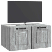 Mobile TV da Muro | Armadietto TV | Mobile Porta TV Grigio Sonoma 59,5 x 41 x 30 cm