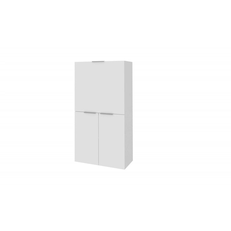 Scrivania Dalia Richiudibile ad armadio – 70x140x35 – Bianco Lucido