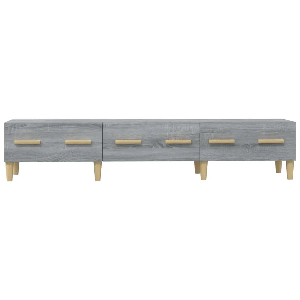 Mobile TV Grigio Sonoma 150x34,5x30 cm in Legno Multistrato cod mxl 27283