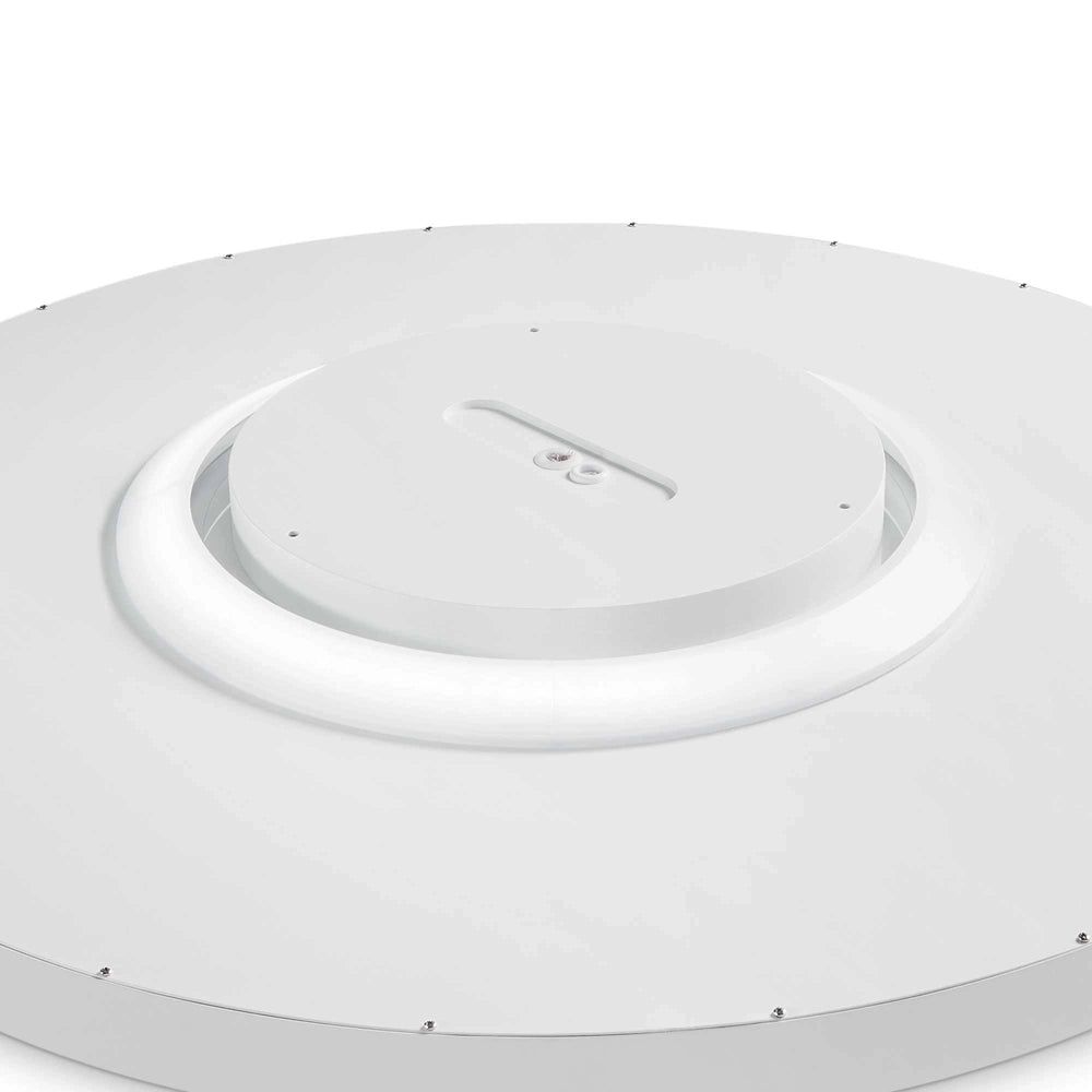 Lampada A Plafone Fly Materie Plastiche Bianco Led 12W 3000K Luce Calda