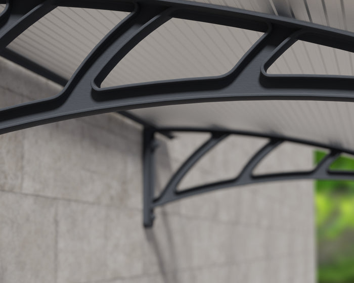 Pensilina Da Esterno  137X86X30 cm  Trasparente Canopia Neo