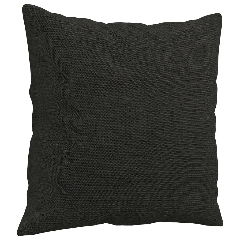 Cuscini Decorativi 2 pz Nero 40x40 cm in Tessuto CFW5963067