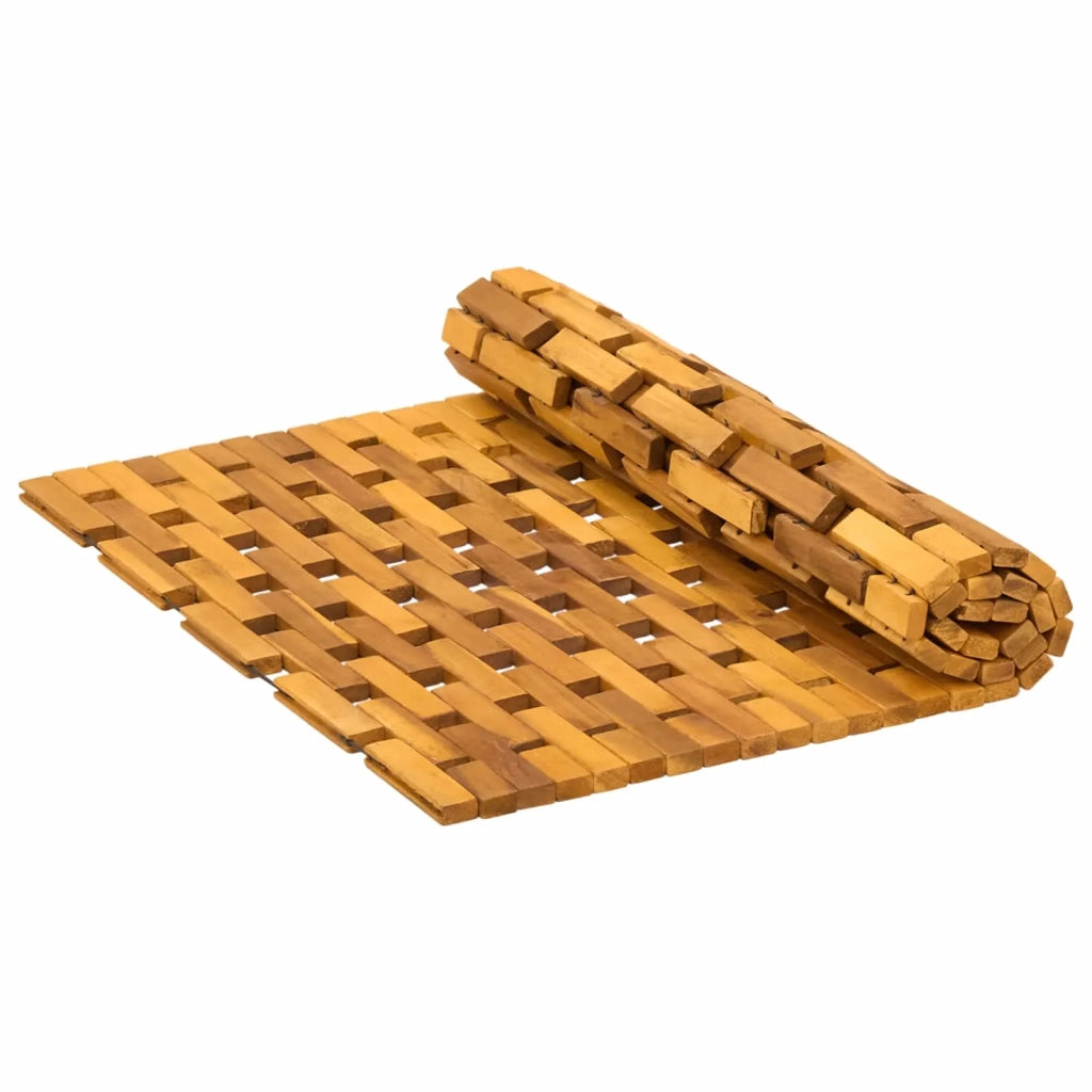 Tappetini da bagno Naturale 55 x 80 cm Legno di Acacia Massello 42024968