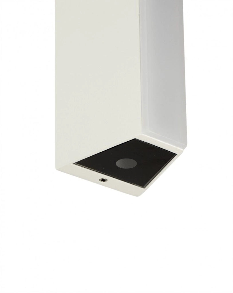 Applique esterna SU-MA Tin M1401W LED 2x5W bianca IP54