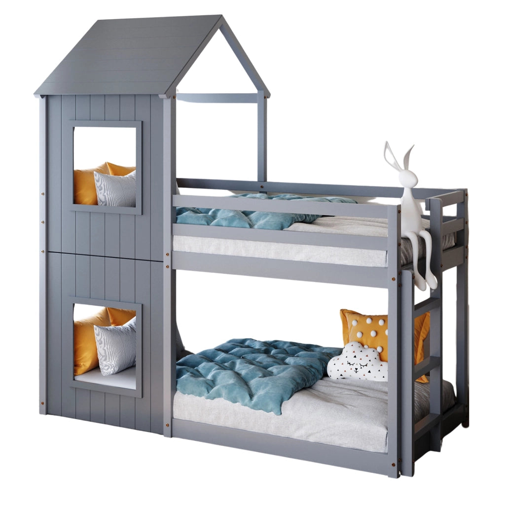 Letto a castello - Xylo - 90x200 cm, senza materasso
