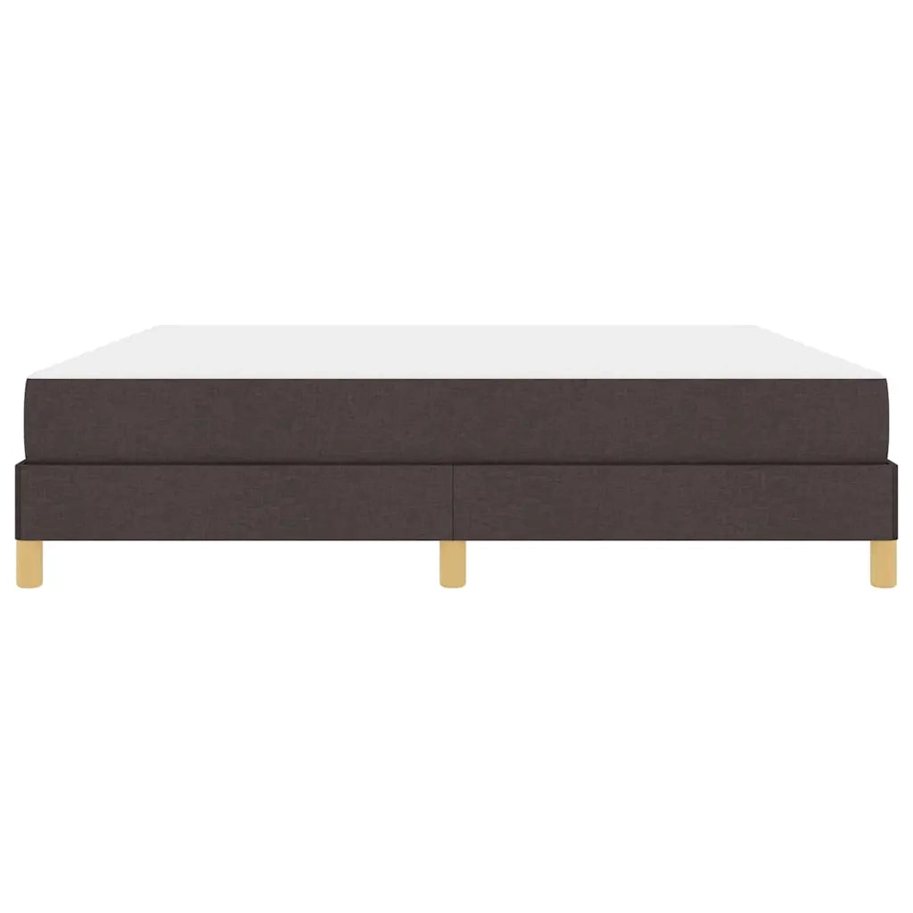 vidaXL Letto a molle Marrone 180 x 200 cm