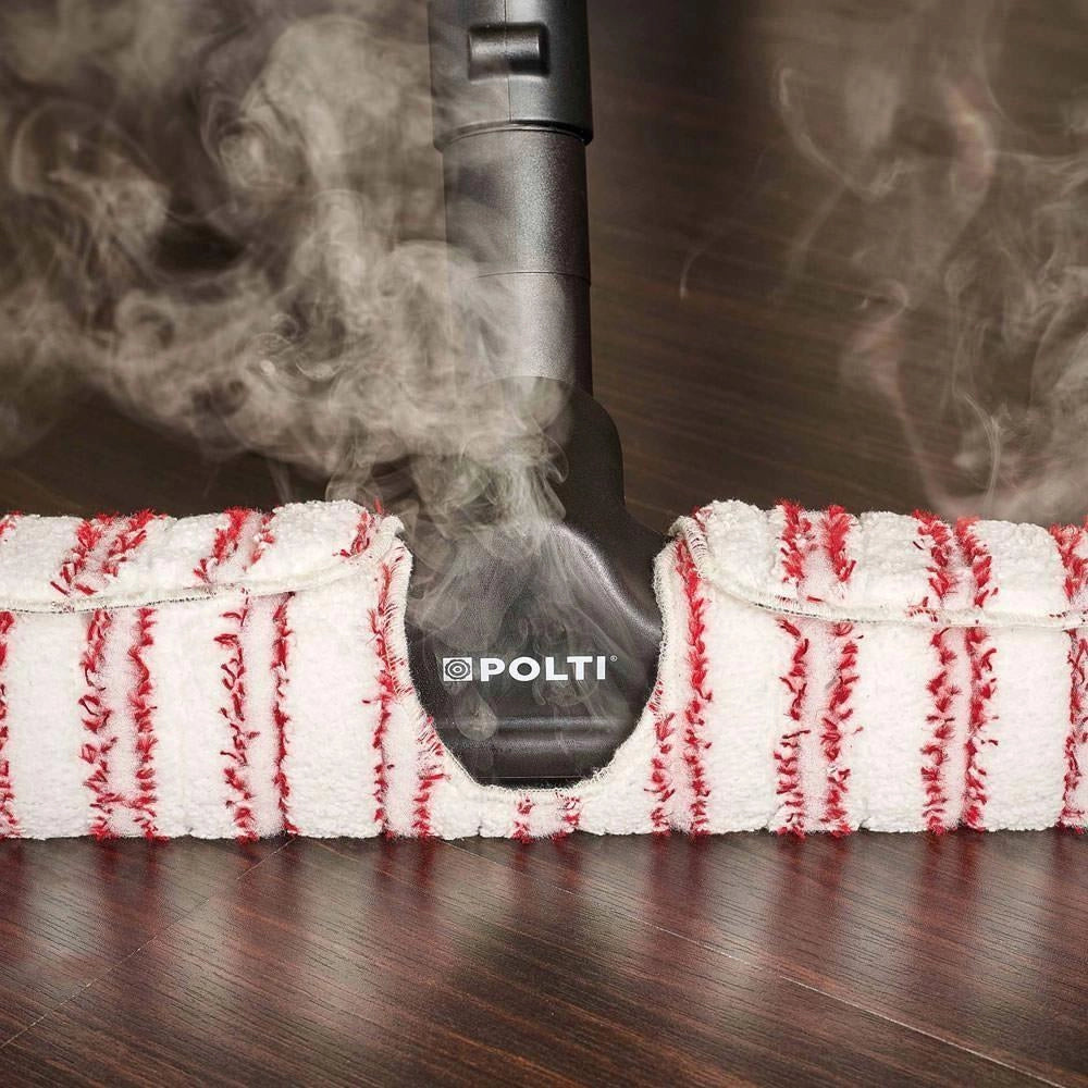 Polti Fav50_Multifloor Pulitore a vapore cilindrico 0,5 L 1350 W Rosso, Bianco