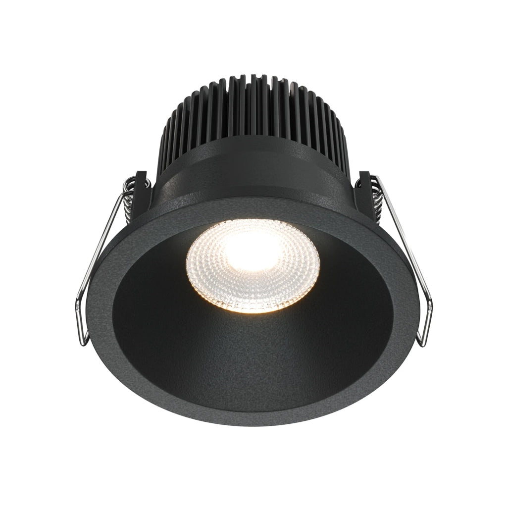 Maytoni Lampada da Incasso Zoom 1 luce GU10 nero alluminio