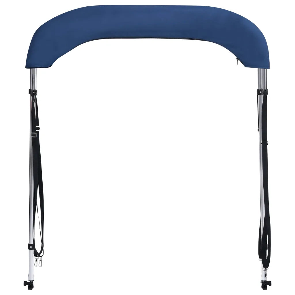 Bimini di Prua con Tendalino a 2 Archi Blu Marino 150x120x110cm CFW8949949
