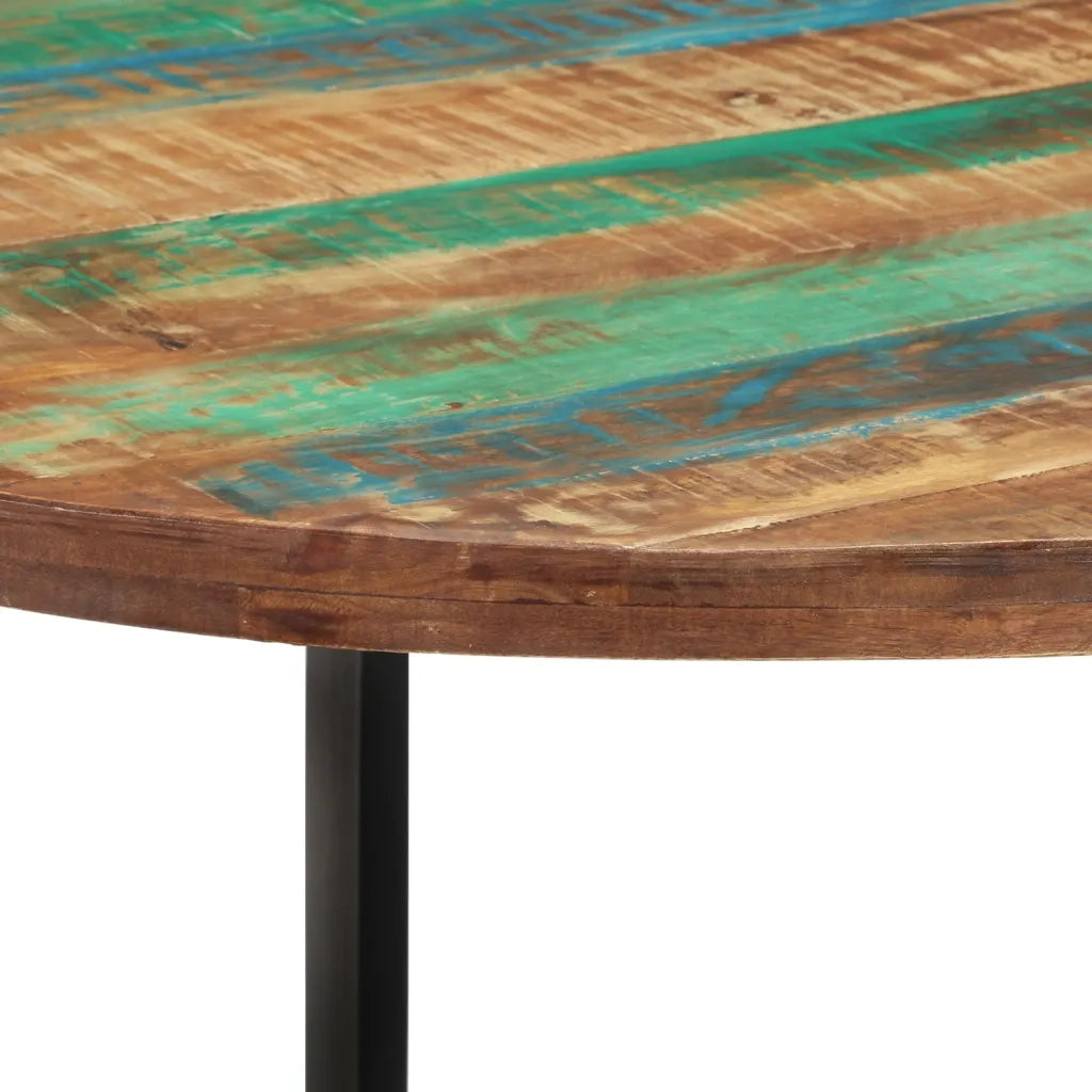Tavolo da Pranzo 110x75 cm in Legno Massello di Recupero 338480