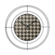 orologio nudo piccolo pied de poule nero Nero ,pied de poule nero in Ferro Diametro59cm