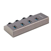 Hub usb 4 pt con interruttori - 5G4AIBS-USB-HUB-EU