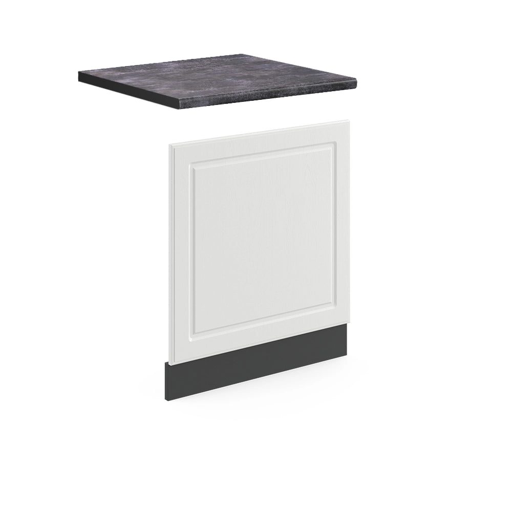 Vicco Pannello frontale Bianco casa di campagna 60 cm , PL Antracite