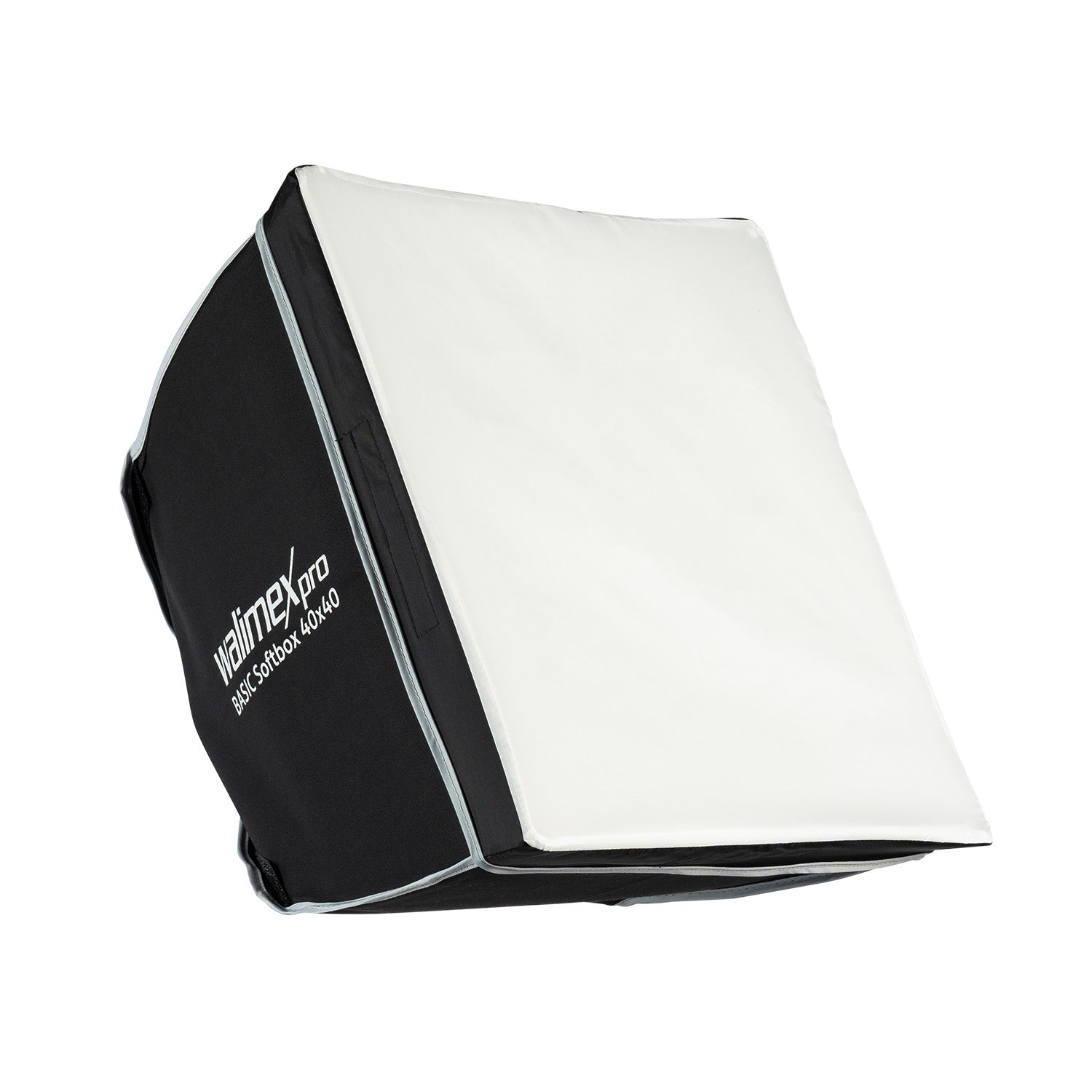 Softbox 40x40cm, ruotabile a 360°, incluso diffusore frontale e intermedio, borsa per il trasporto, adattatore Bowens, ideale per la fotografia di prodotti e persone