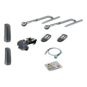 SET AUTOMAZIONE A BRACCIO CANCELLI A BATTENTE CARDIN KT-BL824DCB EX 205/BL824DCB